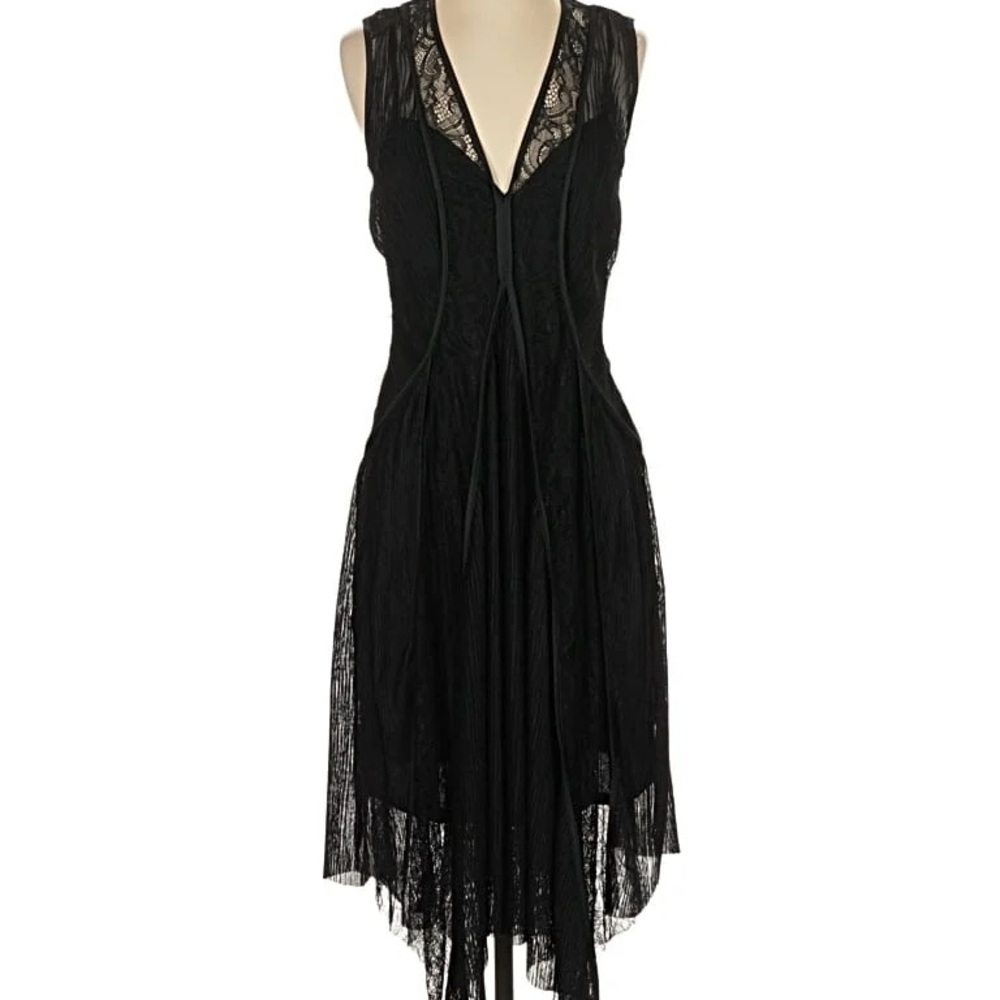 Elegant Black Lace Dress